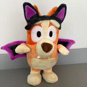 Bluey Bingo Halloween Animated Musical Dancing Cartoon Plush DanDee EUC WORKS